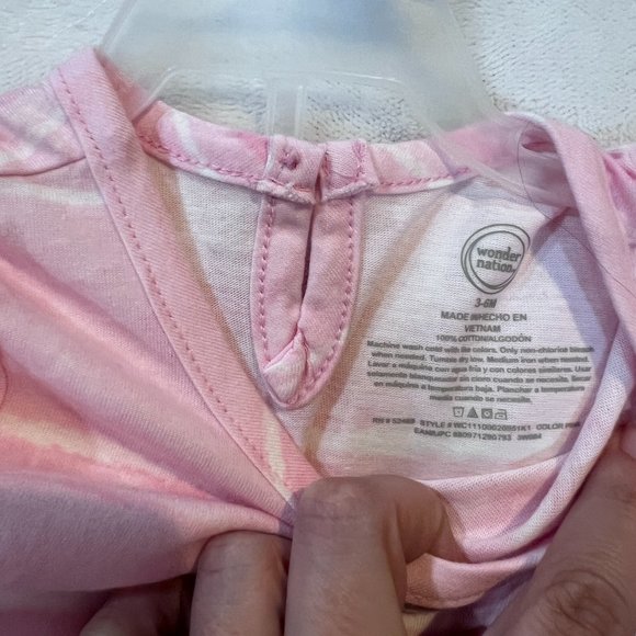 Baby Wonder Nation 3-6m Dress Outfit Set NTW - Picture 6 of 8